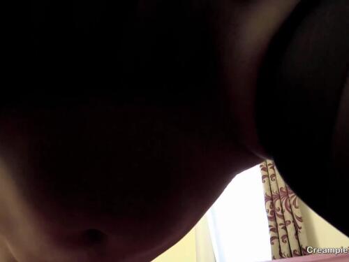 Busty Thai babe Miyama gets a creampie in her first porn scene