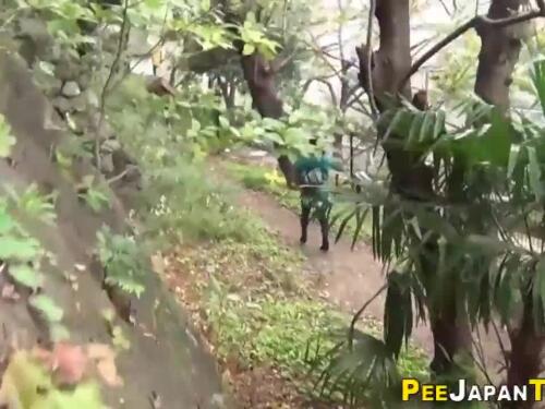 Horny Asian gets a quick lesson on what a Pee-a-Pee