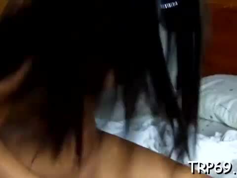 Horny Asian girl Asa cums asian dick sucking slut and fucks