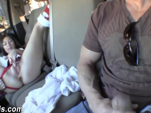 Hot Asian Teen With Natural Big Tits Loves the Dick