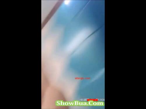 Hot Asian rides her man's dick to cum in her ass