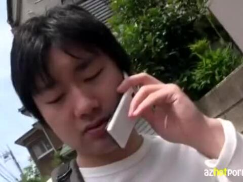 Mayuka Asian Chick Drains Dick with her Hot Mouth