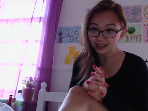 18 Year Old Asian Teen Gets Fucked Hard - Amateur Jessie Jones
