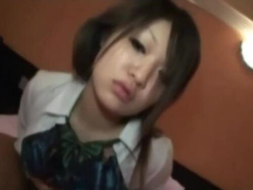 Mai boob job and blowjob at school - More at hotajp.com