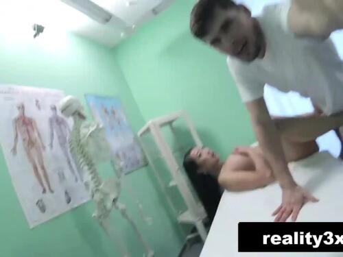 Fake Hospital Asian student takes big cock for her massage