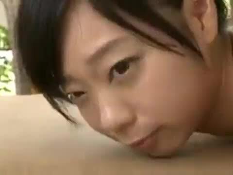 Cute Chinese Girl Being Pleased By Cute Masage