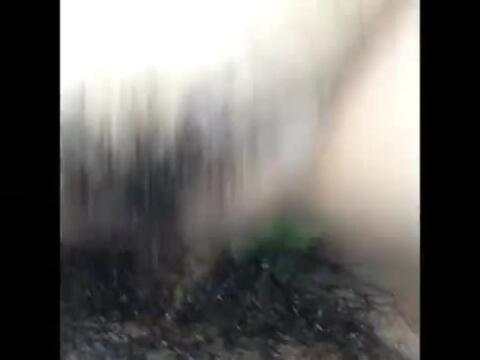 Skinny brunette Natasha takes black cock in shower
