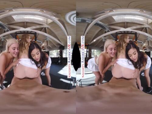 VR PORN - Dana and Ryan tease your POV