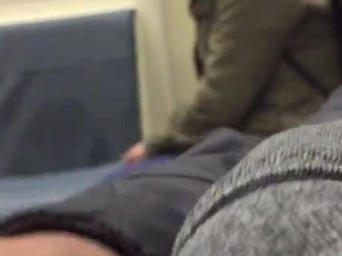 Tila surprised by me jerking off on her