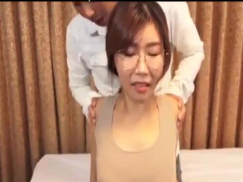 Sensual oily massage along cock for pretty teen Megumi
