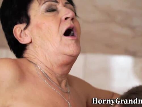 OldLustyGrandma Extremely horny and Assfucked by a Male
