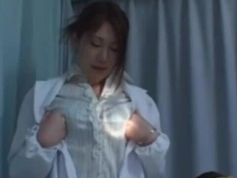 Fake Hospital Asian sex nurse with big tits gets fucked on big dick