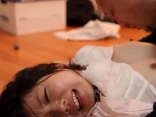 18 yr old Japanese teen gets screwed ( Forced )