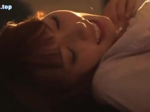 Slim Japanese beauty Marica shows off her big tits