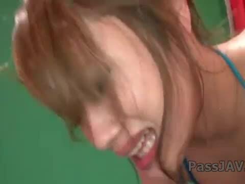 Uncensored JAV lesbian sex of a big tit Japanese babe Luna