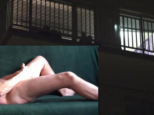 Bus Flash, Masturbating and Cumshot on Hotel Room