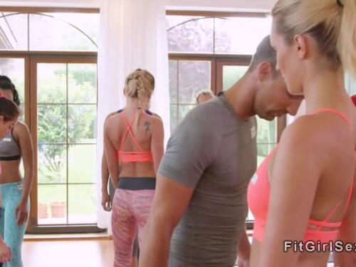 Chesty Yoga Teacher Uses Her Hands to Make Me Worship Her