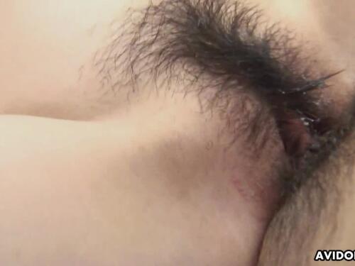 Sexy Asian Miko tries the ass and pussy of a big cock