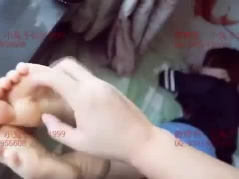 Kaira Balinese and Stefani Malice Tickle Feet